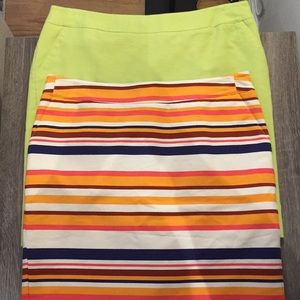 Two perfect for spring/summer pencil skirts!